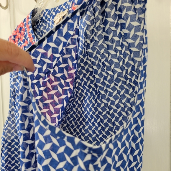 J.Crew Embroidered Tank Size 8 - Picture 7 of 10